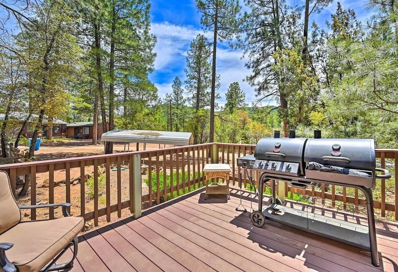 Near Hiking Trails: Woodsy Pine Cabin W/ Fire Pit