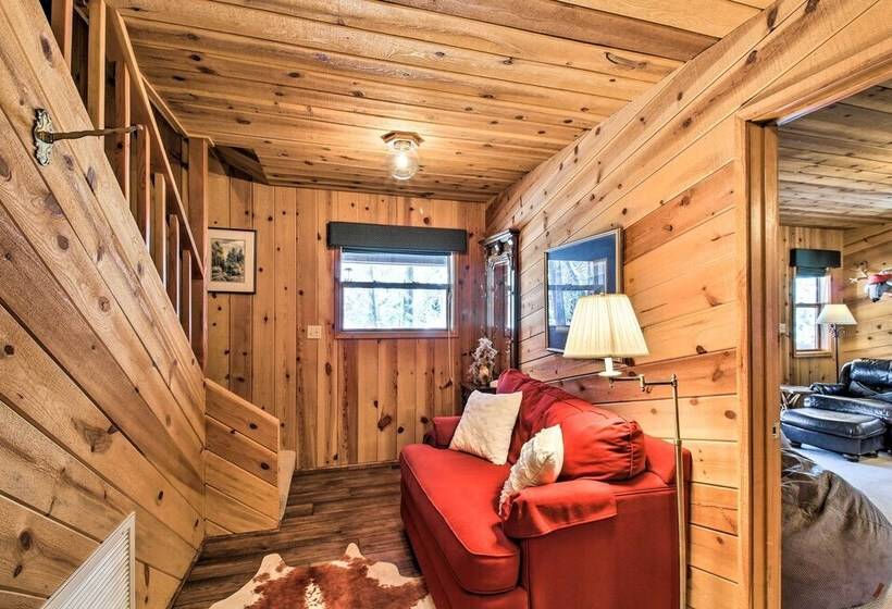 Pinetop Cabin W/ Golf Course Patio On 8th Green!