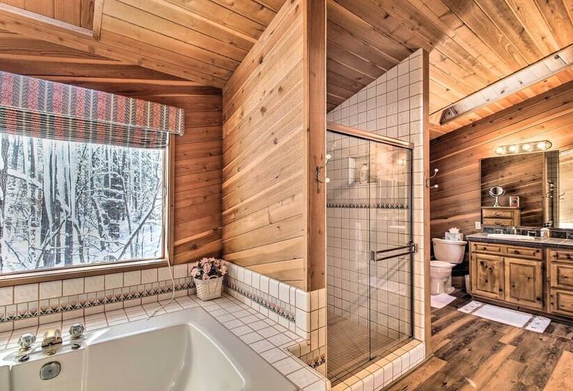 Pinetop Cabin W/ Golf Course Patio On 8th Green!