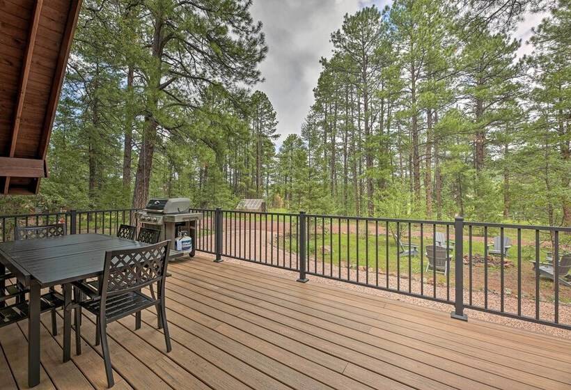 Pinetop Chalet Cabin ~ 1 Mi To Woodland Park