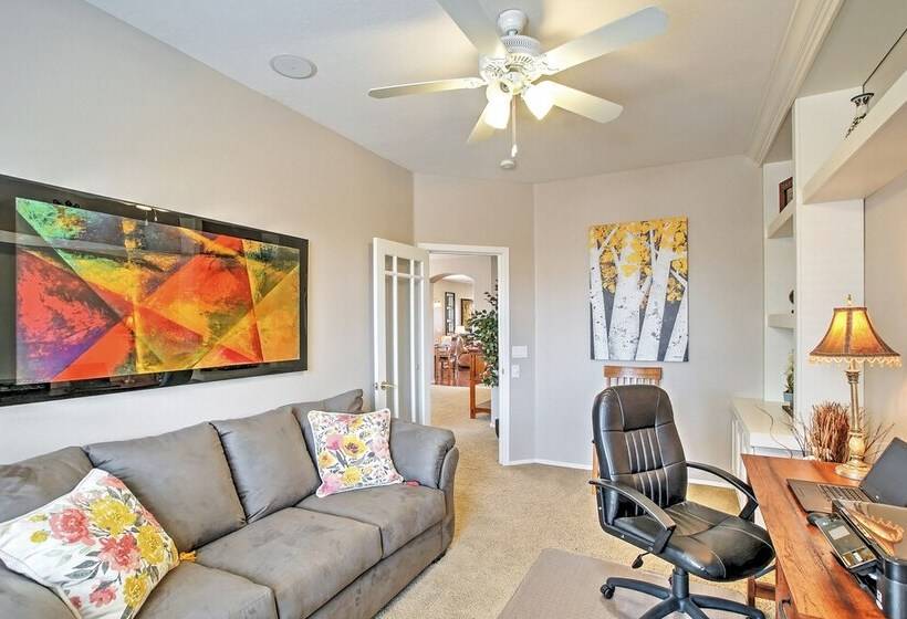 Queen Creek Home: Private Pool + Golf Course View!