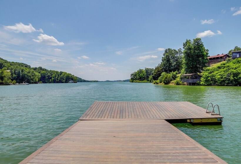 Dandridge Vacation Rental W/ Fishing Pier & Grill!