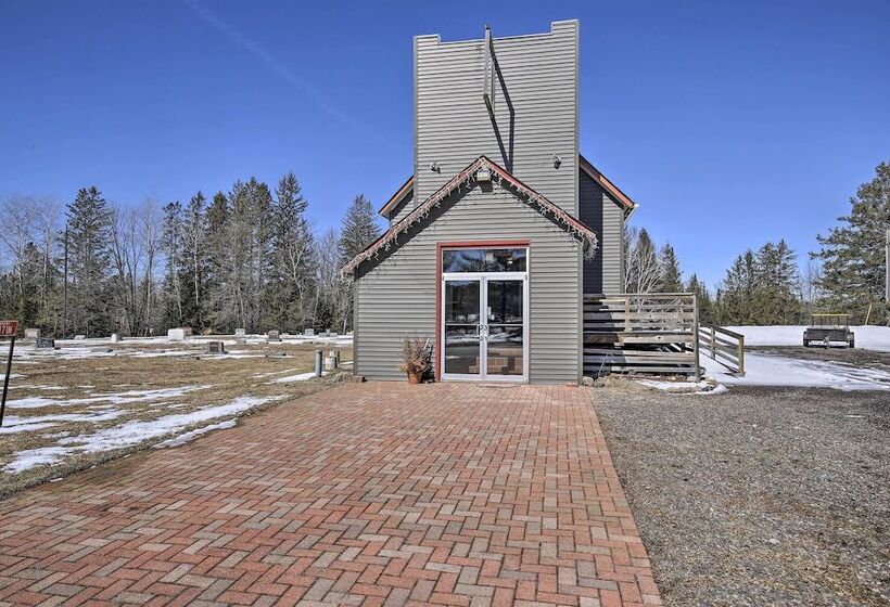 Renovated Historic Church Along Namekagon River!