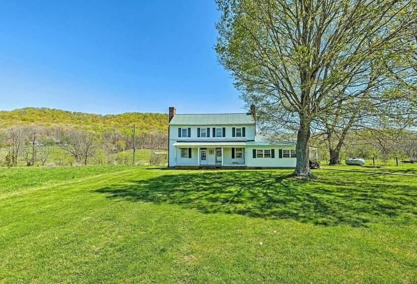 Renovated Ky Farmhouse Retreat W/ Pasture Views!