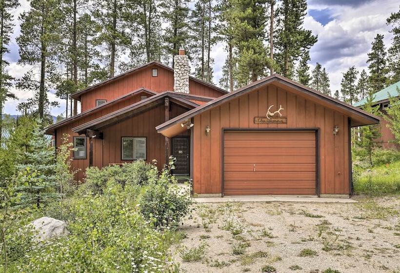2 Mi To Grand Lake: Cabin W/ Fireplace & Library!