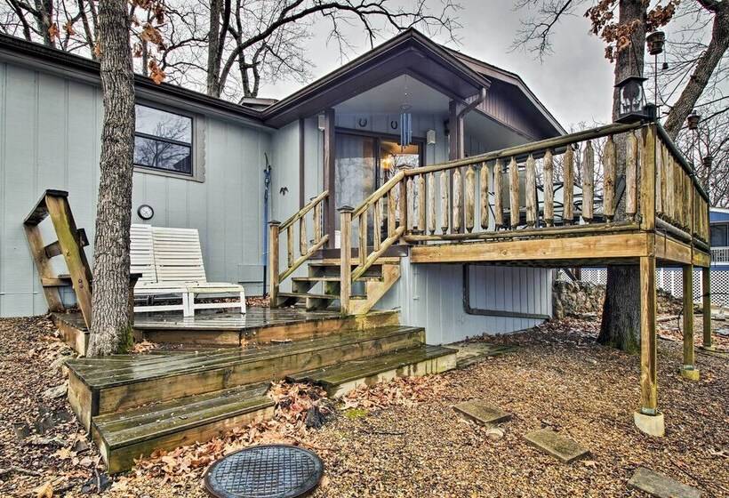 Rustic Stockton Lake Cabin Half Mile To Boat Ramp!