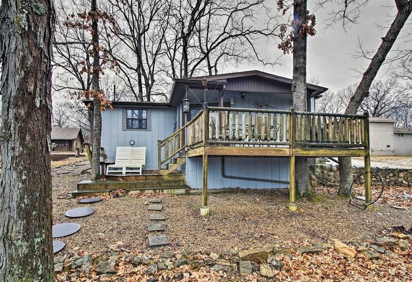 Rustic Stockton Lake Cabin Half Mile To Boat Ramp!