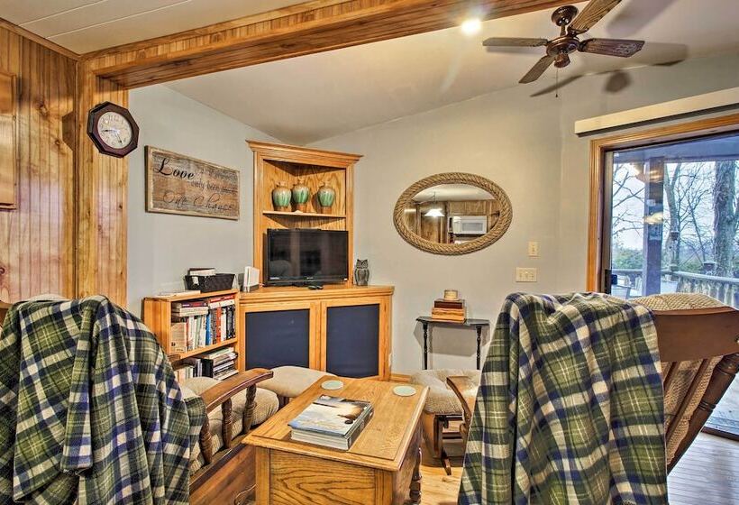Rustic Stockton Lake Cabin Half Mile To Boat Ramp!