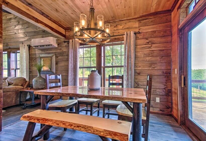 Secluded Log Cabin With Decks, Views & Lake Access