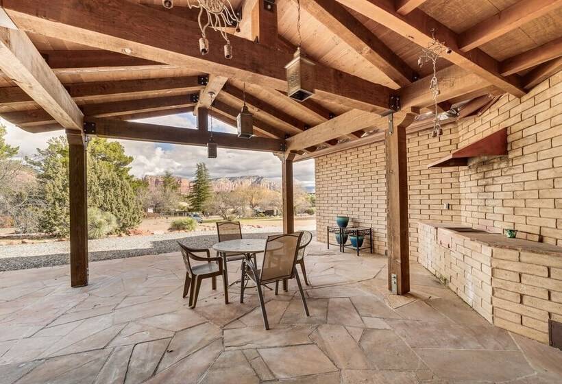 Sedona Home On 1 Acre W/ Pool+red Rock Views!