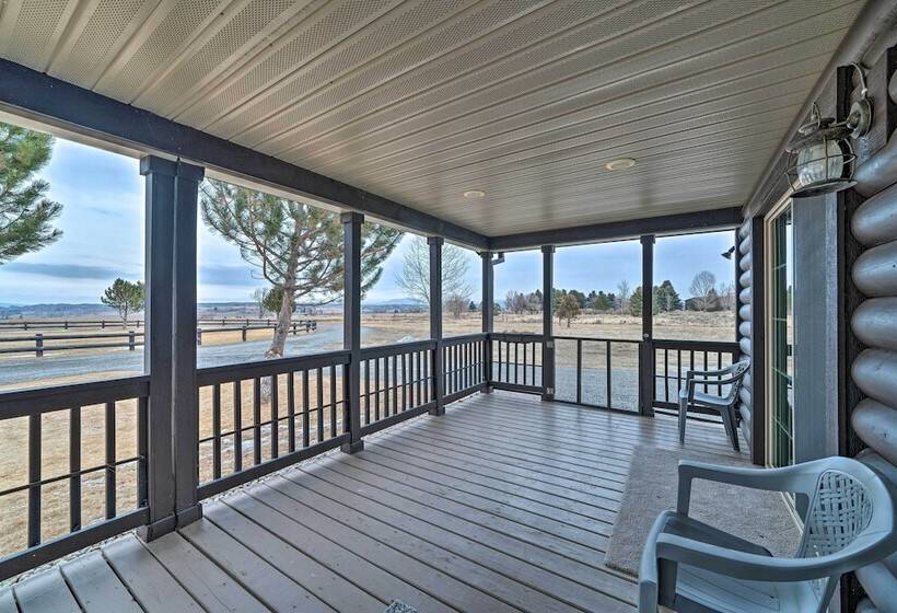 Serene Yellowstone Country Retreat W/ Deck & Views