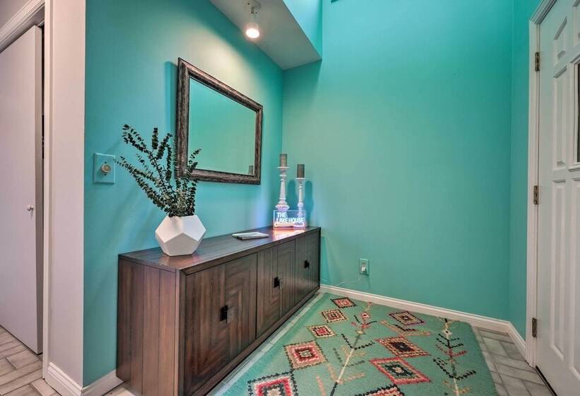 Spacious Delton Home W/ Fire Pit + Lake Views