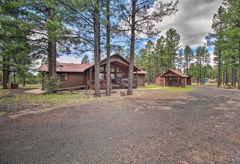 Yard, Grill & Games: Spacious Cabin In Lakeside!