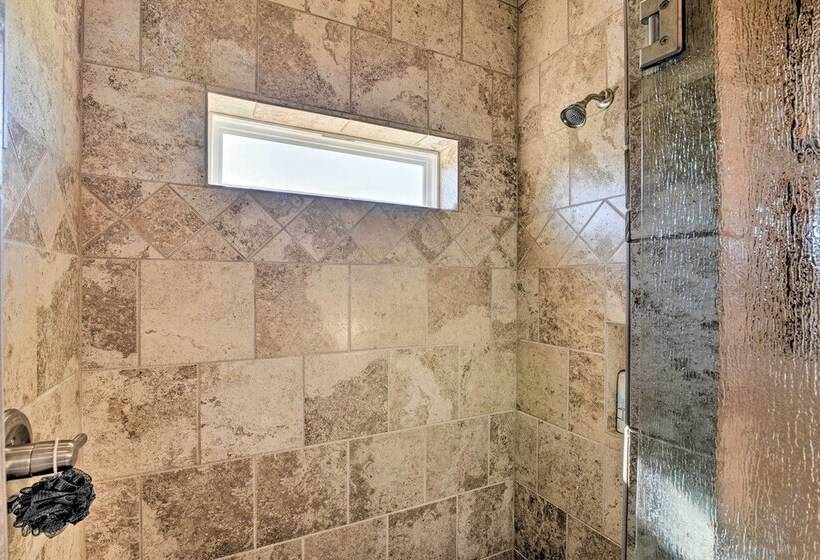 Deck + Fire Pit: Updated Crystal Beach Retreat!