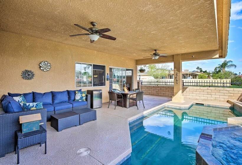 Pool/spa, Theater Room & Views: Palm Desert Home!