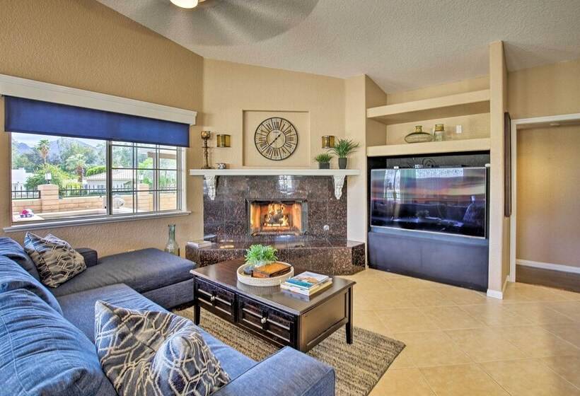 Pool/spa, Theater Room & Views: Palm Desert Home!