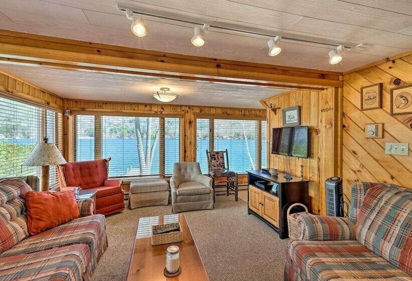Waterfront Home On Lake George W/ Boat Dock!