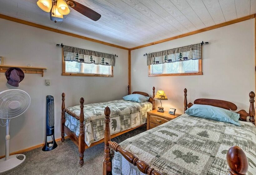 Waterfront Home On Lake George W/ Boat Dock!