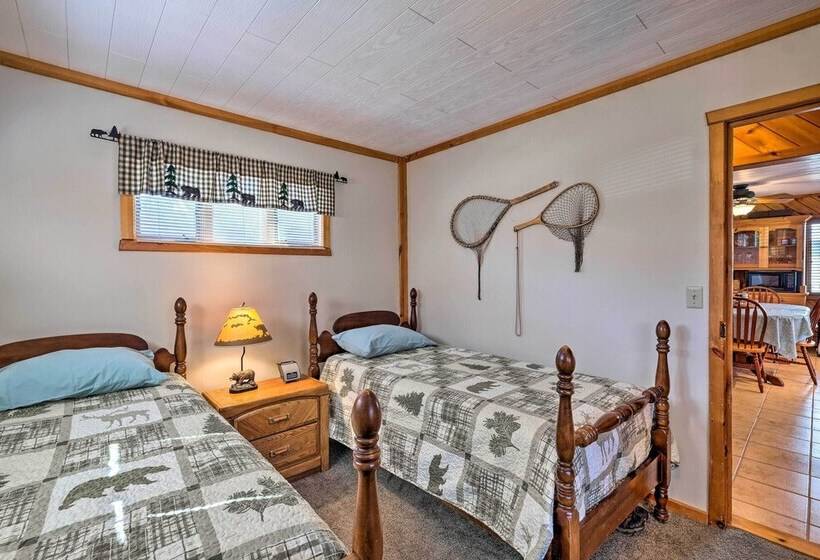 Waterfront Home On Lake George W/ Boat Dock!