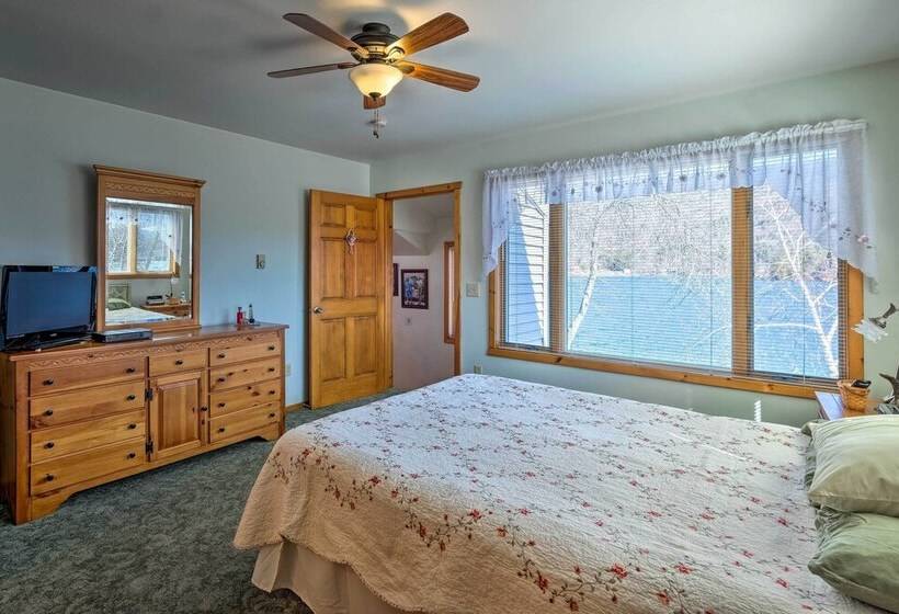 Waterfront Home On Lake George W/ Boat Dock!