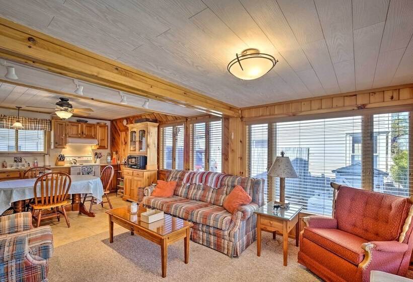 Waterfront Home On Lake George W/ Boat Dock!