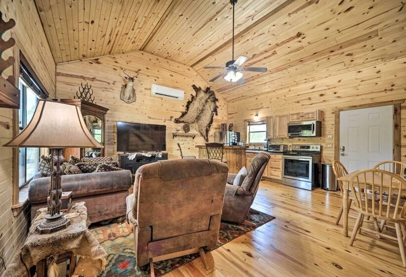 2 Rustic Cabins W/ Porches On Remote Ranch!