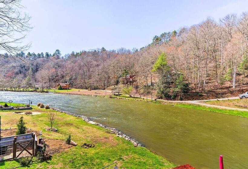 Awesome Murphy Cabin W/ Dock On Nottely River