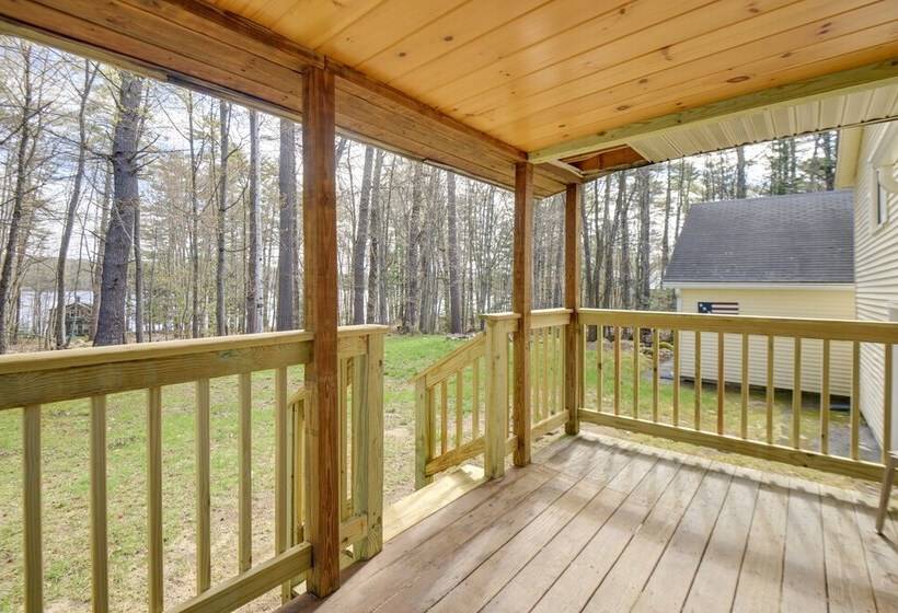 Family Friendly Bridgton Home, Steps To Lake!