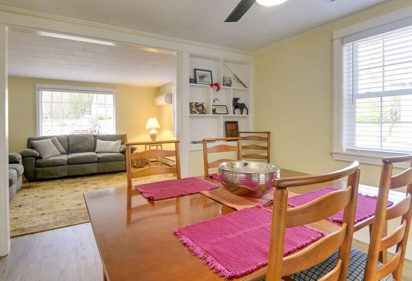 Family Friendly Bridgton Home, Steps To Lake!