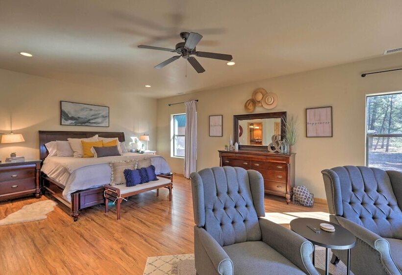 Munds Park Cabin: Deck, Near Pinewood Golf Course