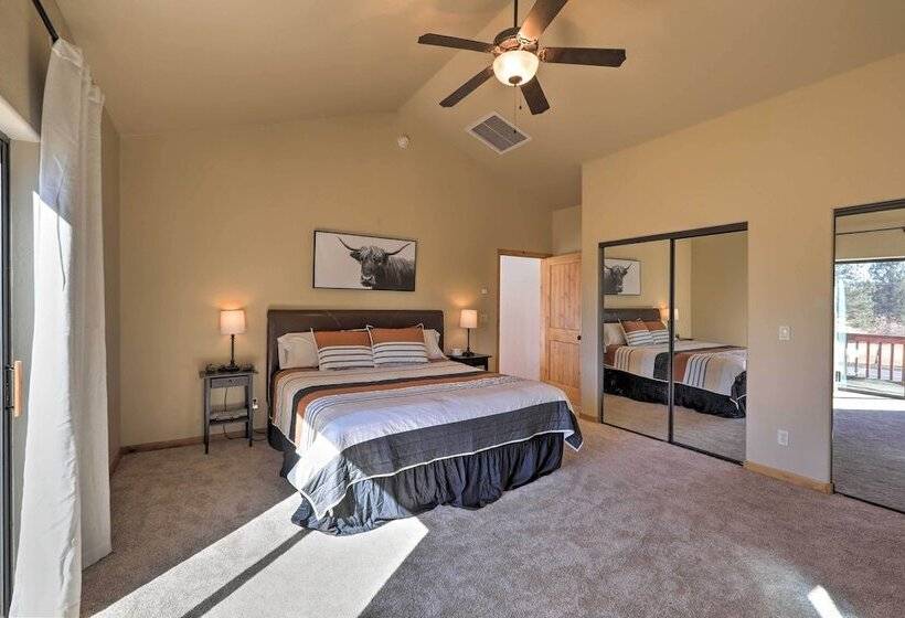 Munds Park Cabin: Deck, Near Pinewood Golf Course