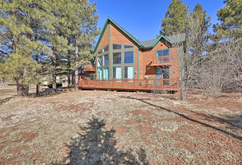 Munds Park Cabin: Deck, Near Pinewood Golf Course