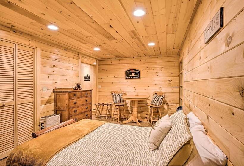 Carroll Log Cabin W/ Deck < 9 Mi To Bretton Woods!