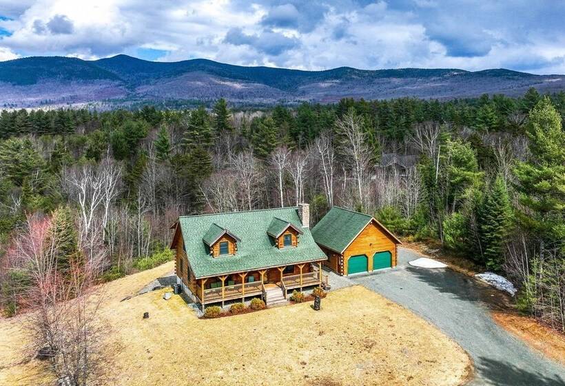 Carroll Log Cabin W/ Deck < 9 Mi To Bretton Woods!
