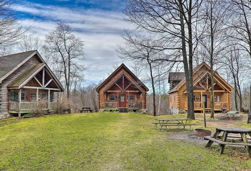 Charming Log Cabin At Double Jj Ranch Resort!