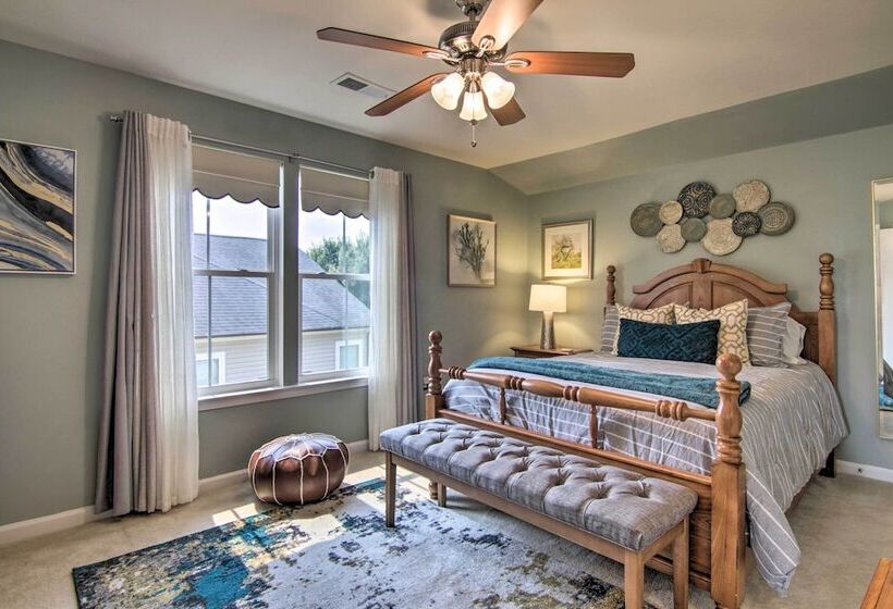 Chic Ocean View Home ~ 5 Mi To Bethany Beach!