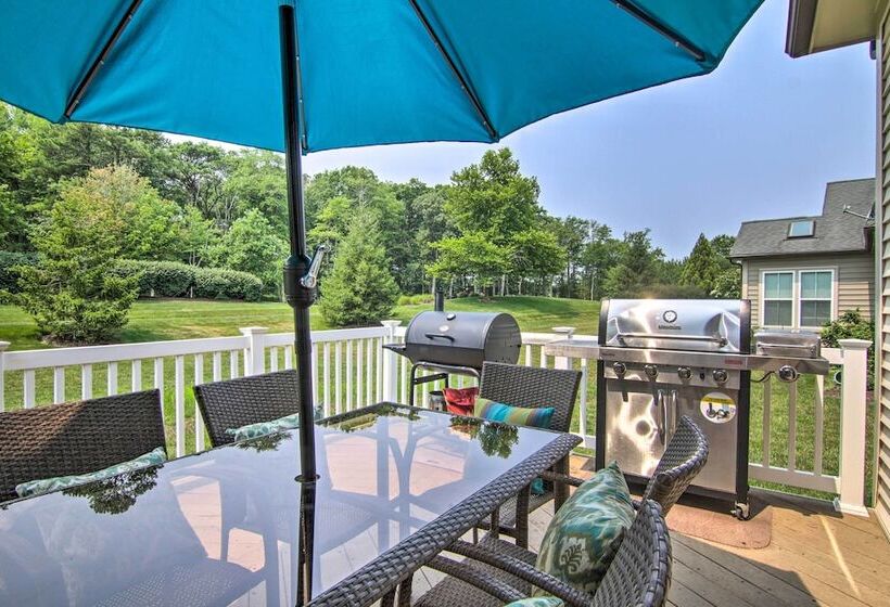 Chic Ocean View Home ~ 5 Mi To Bethany Beach!