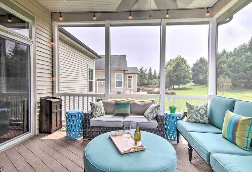 Chic Ocean View Home ~ 5 Mi To Bethany Beach!