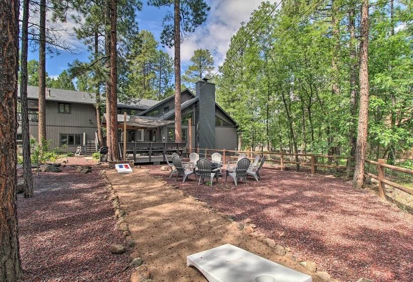 Chic Pinetop Retreat W/ Separate Apartment!