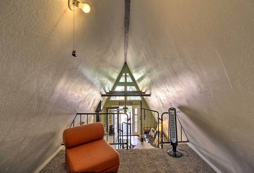 Cozy A Frame Cabin In Overgaard: Pets Welcome