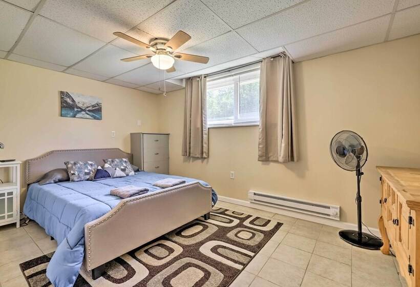 Albrightsville Home: Deck, Fire Pit & Lake Access