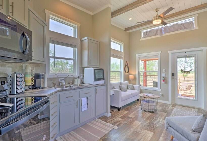 Modern Sunset Cabin W/ Wood Fire Pit!