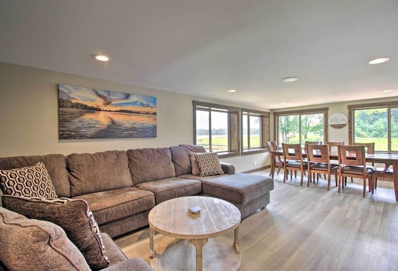 Platte Lake Home W/ Boat Launch & Deck!