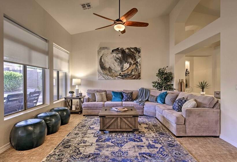 Estrella Mountain Home W/ Heated Pool & Fire Pit!