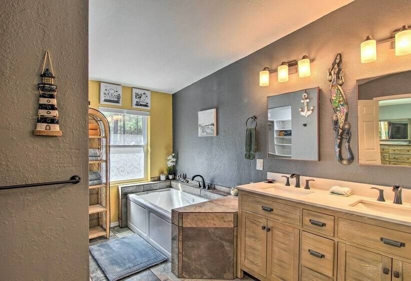 Hike & Unwind: Lakeside Home W/ Fire Pit!