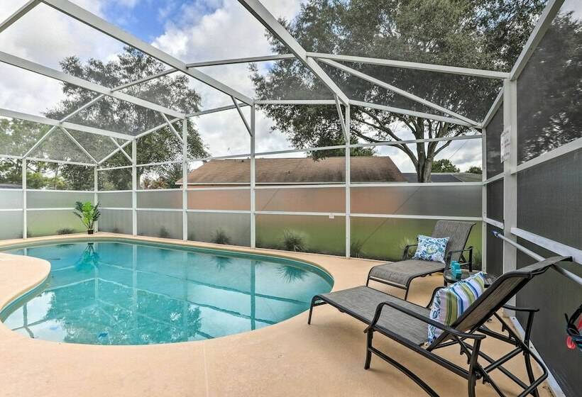 Family Home W/ Heated Pool: Near Disney World