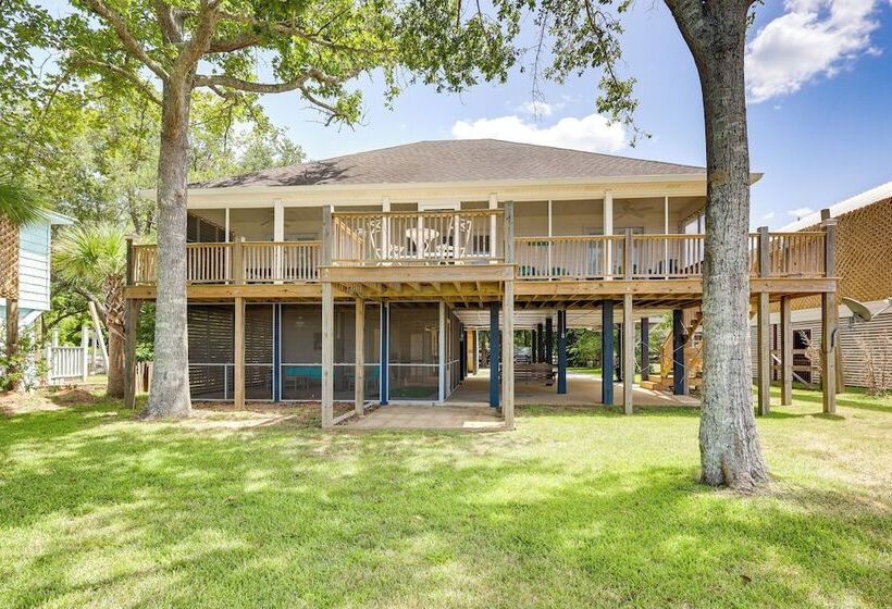 Foley Beach Cottage W/ Waterfront Backyard!
