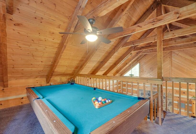 Gatlinburg Cabin W/ Pool Table ~ 6 Mi To Downtown!