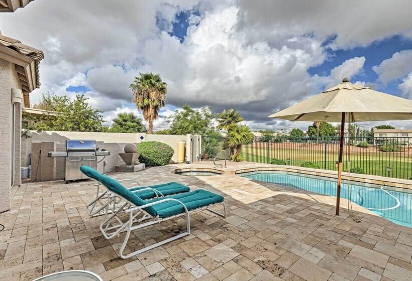 Gilbert House W/ Private Pool & Golf Course Views!