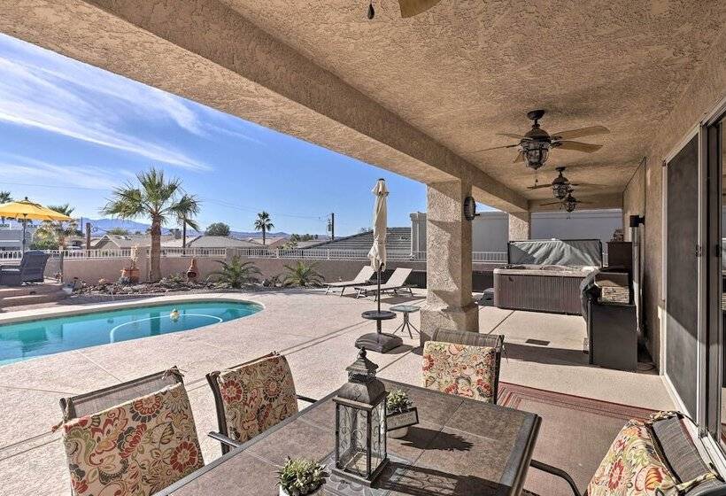 Gorgeous Desert Escape W/ Pool, Lake Havasu Views!